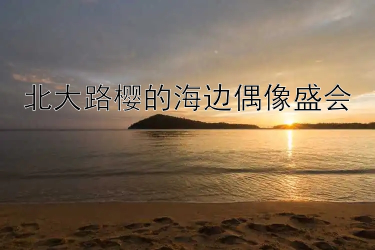 北大路樱的海边偶像盛会