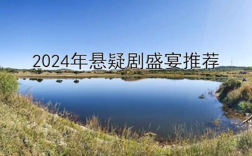 2024年悬疑剧盛宴推荐