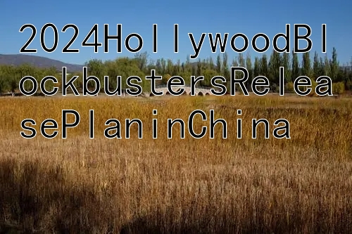 2024HollywoodBlockbustersReleasePlaninChina