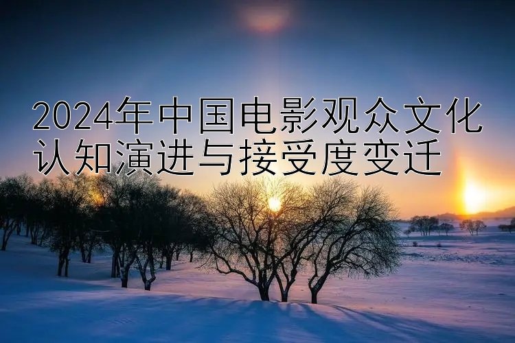 2024年中国电影观众文化认知演进与接受度变迁