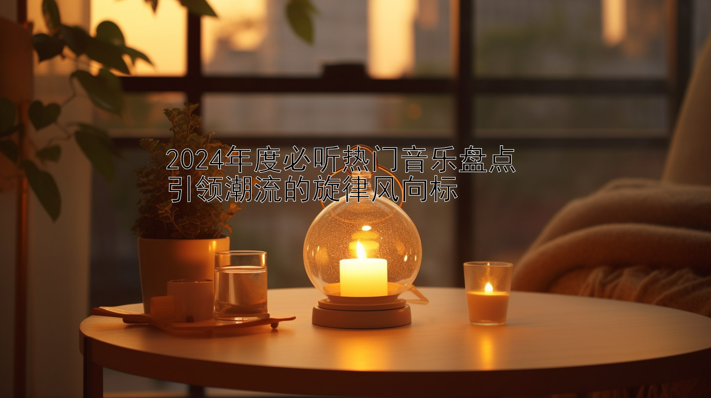 2024年度必听热门音乐盘点  
引领潮流的旋律风向标