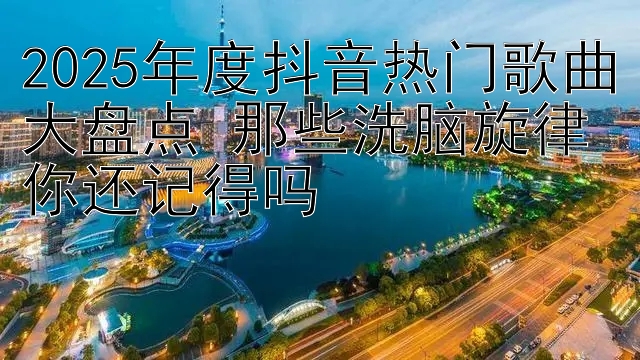 2025年度抖音热门歌曲大盘点 那些洗脑旋律你还记得吗